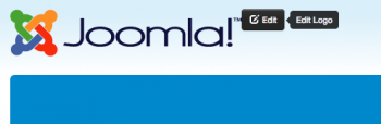 Joomla 3.0 フロントエンドページ編集機能イメージ